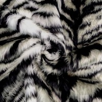 Novelty Fur Black Tiger Fur