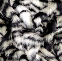 Novelty Fur Black Tiger Fur