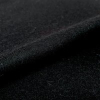 Wool Serge Black FLAME RETARDANT