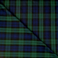 Tartan Polycotton - BLACKWATCH