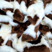 Novelty Fur Brown Cow Fur