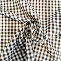 1/4 '' Polycotton Gingham BROWN