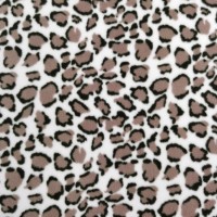 Antipill Fleece - Snow Leopard BROWN