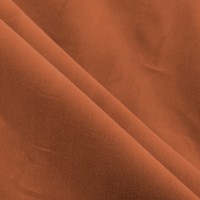 Cotton Velvet Burnt Orange