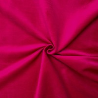 Cotton Velvet Cerise