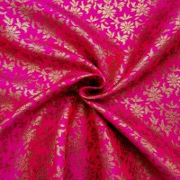 Indian Brocade Design 2 - Cerise