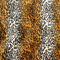 Cheetah Polyester Velboa