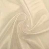 Plain Dyed Organza Cream