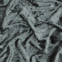 Crushed Velvet - Dark Grey