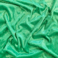 Crushed Velvet - Emerald Green