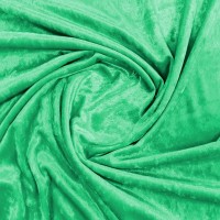 Crushed Velvet - Emerald Green