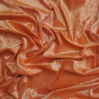 Crushed Velvet - Orange