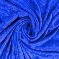 Crushed Velvet - Royal Blue