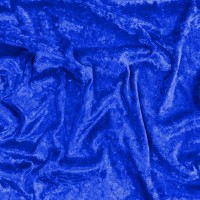 Crushed Velvet - Royal Blue