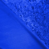 Crushed Velvet - Royal Blue