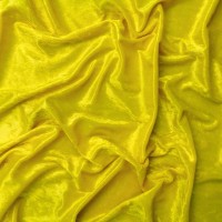 Crushed Velvet - Yellow