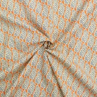 Pima Cotton Lawn Peter Horton - Design 1 Orange