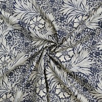 Pima Cotton Lawn Peter Horton - Design 4  Navy