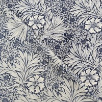 Pima Cotton Lawn Peter Horton - Design 4  Navy