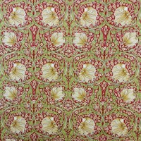 Pima Cotton Lawn Peter Horton - Design 5 Red