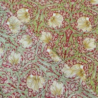 Pima Cotton Lawn Peter Horton - Design 5 Red