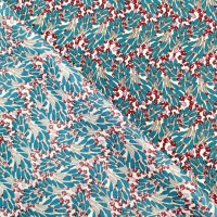 Pima Cotton Lawn Peter Horton - Design 2 Teal