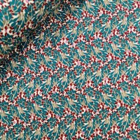 Pima Cotton Lawn Peter Horton - Design 2 Teal