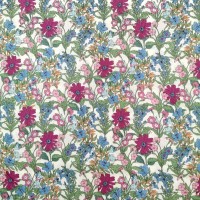 Pima Cotton Lawn Peter Horton - Design 3 Blue/Pink