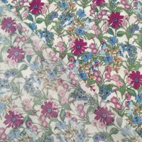 Pima Cotton Lawn Peter Horton - Design 3 Blue/Pink