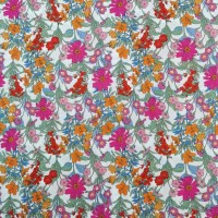 Pima Cotton Lawn Peter Horton - Design 3 White