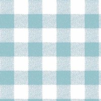 Tablecloth Gingham Vinyl PVC Duck Egg Blue