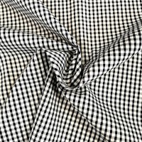 1/8'' Polycotton Gingham BLACK