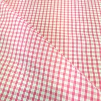 1/8'' Polycotton Gingham BABY PINK
