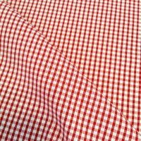 1/8'' Polycotton Gingham RED