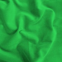 Cotton Velvet Emerald Green