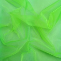 Nylon Organdy - Fluo Green