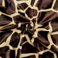 Big Giraffe Polyester Velboa