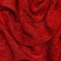 Glitter Fabric RED