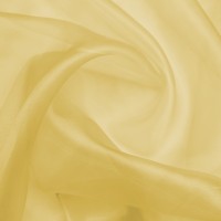 Plain Dyed Organza Gold