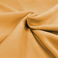 Plain Fleece Fabric GOLD
