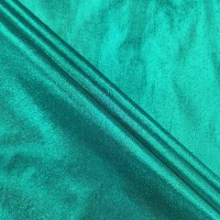 Paper Lame Fabric Green