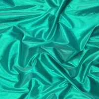 Paper Lame Fabric Green