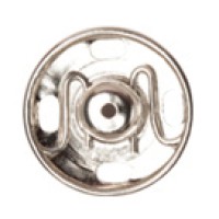 Snap Fasteners: Sew-on: Nickel: 9mm