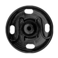 Snap Fasteners: Sew-on: Black: 11mm