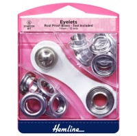 Eyelets Starter Kit: 14mm: Black: (G)