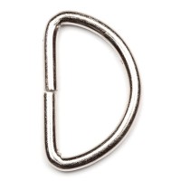 D Rings: 25mm: Nickel