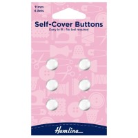 Buttons: Self-Cover: Metal Top: 11mm