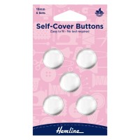 Buttons: Self-Cover: Metal Top: 19mm