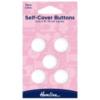 Buttons: Self-Cover: Nylon: 19mm