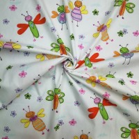 100% Cotton Poplin - Honeybees